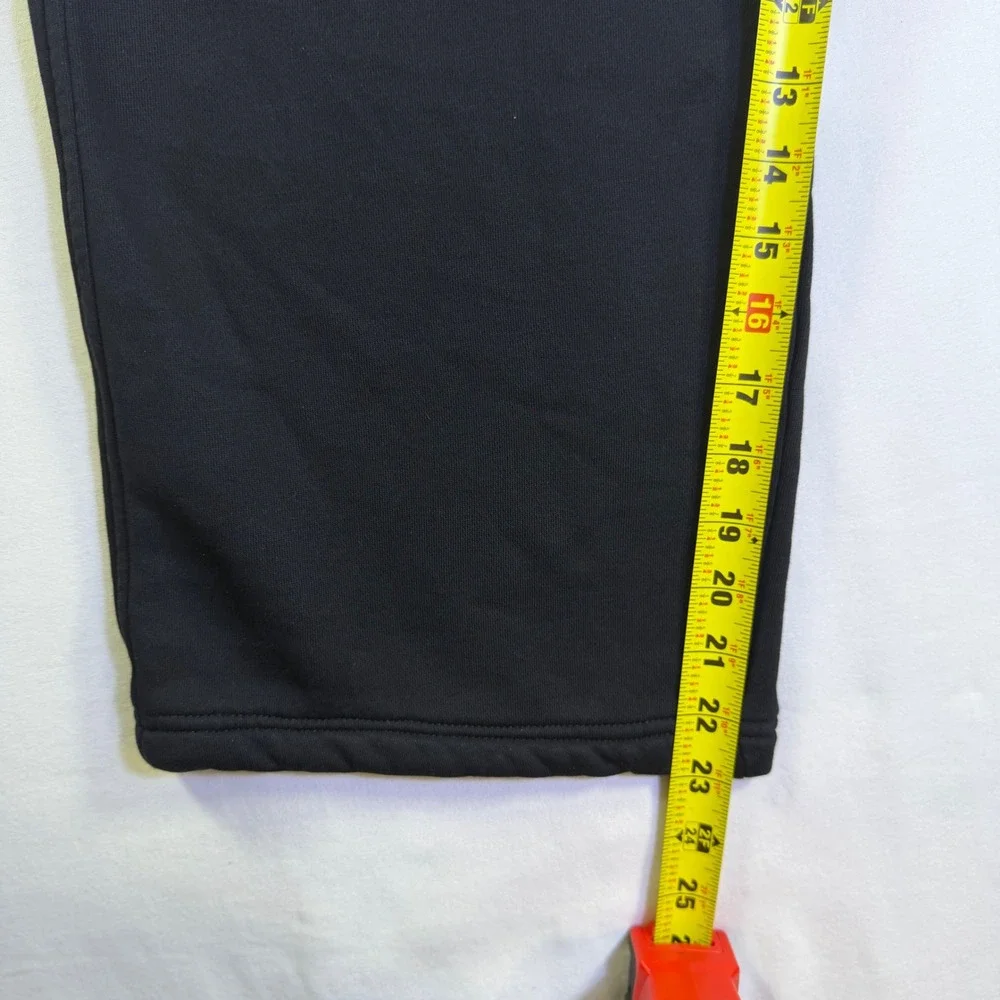 Jordan Flight Fleece Cargo Pants Unisex XL Black Wide Leg Cropped FB7012-010